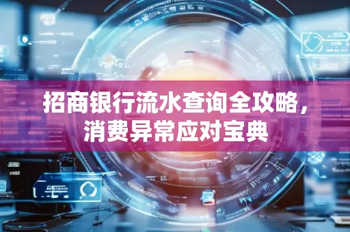 招商银行流水查询全攻略,消费异常应对宝典