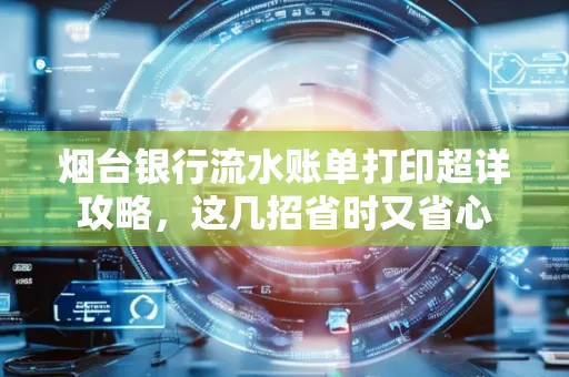 烟台银行流水账单打印超详攻略,这几招省时又省心