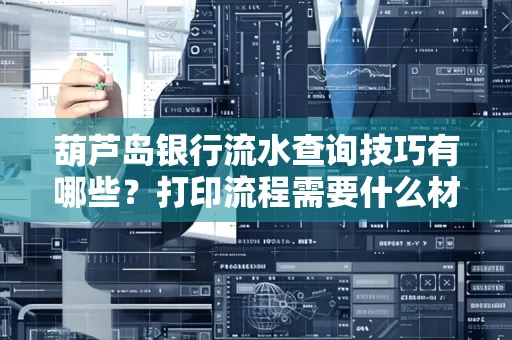 葫芦岛银行流水查询技巧有哪些?打印流程需要什么材料避免贷款风险