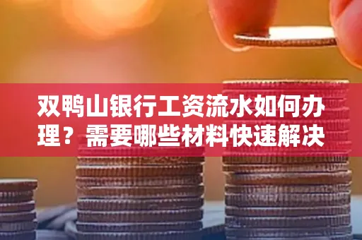 双鸭山银行工资流水如何办理?需要哪些材料快速解决