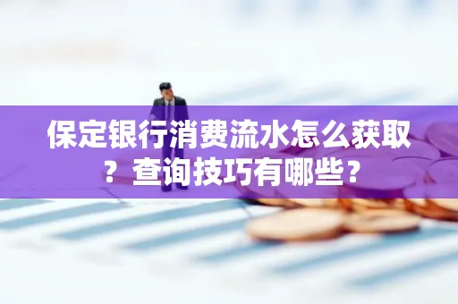保定银行消费流水怎么获取?查询技巧有哪些?