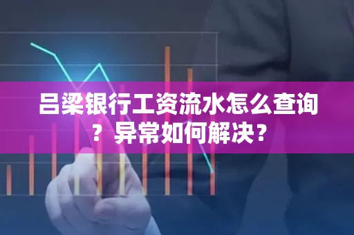 吕梁银行工资流水怎么查询?异常如何解决?