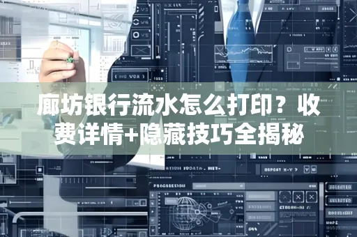 廊坊银行流水怎么打印?收费详情+隐藏技巧全揭秘