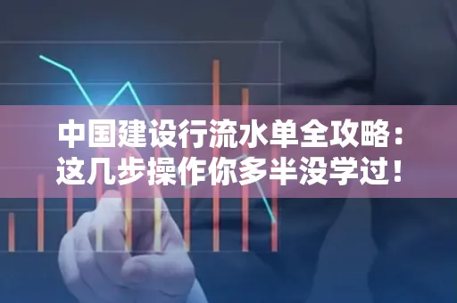 中国建设行流水单全攻略:这几步操作你多半没学过!