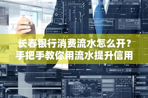 长春银行消费流水怎么开?手把手教你用流水提升信用