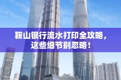 鞍山银行流水打印全攻略,这些细节别忽略!