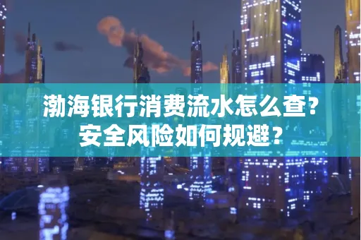 渤海银行消费流水怎么查?安全风险如何规避?