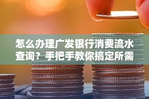 怎么办理广发银行消费流水查询?手把手教你搞定所需材料和流程