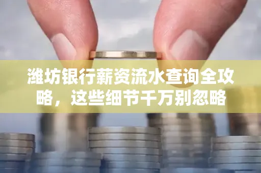 潍坊银行薪资流水查询全攻略,这些细节千万别忽略