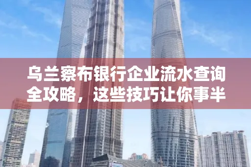 乌兰察布银行企业流水查询全攻略,这些技巧让你事半功倍