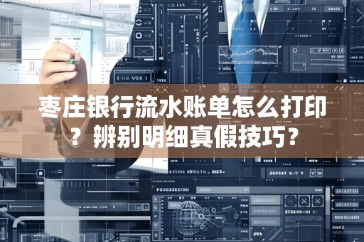 枣庄银行流水账单怎么打印?辨别明细真假技巧?