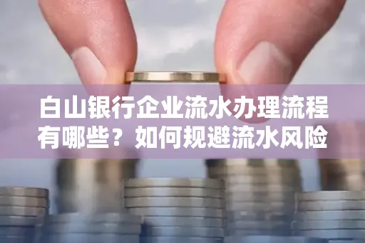 白山银行企业流水办理流程有哪些?如何规避流水风险?