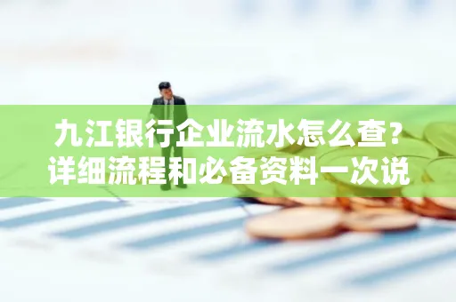 九江银行企业流水怎么查?详细流程和必备资料一次说清