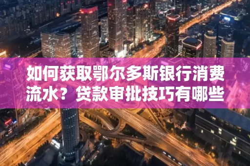 如何获取鄂尔多斯银行消费流水?贷款审批技巧有哪些?